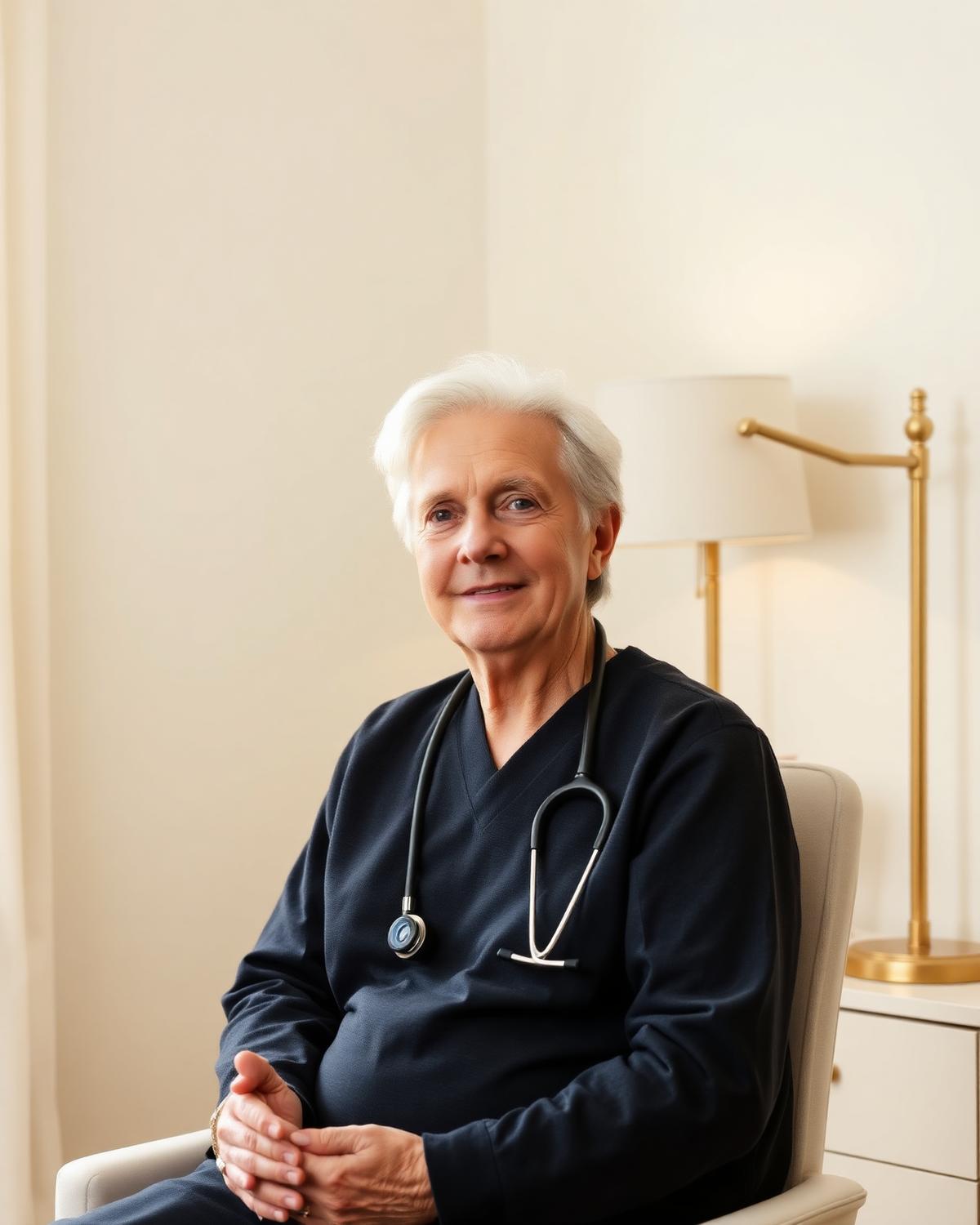 A PMG physician preparing for a video visit